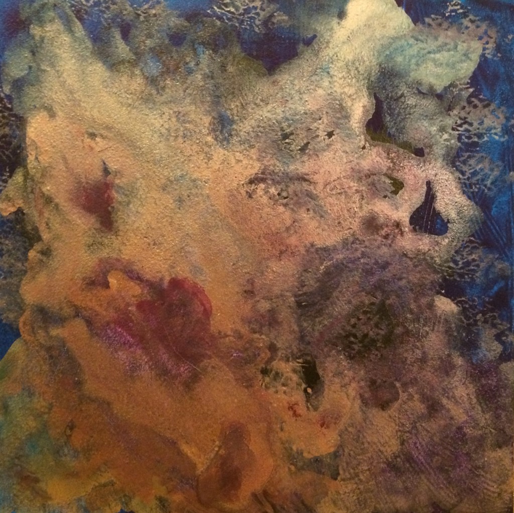 nebula, interstellar cloud dust, abstract painting,