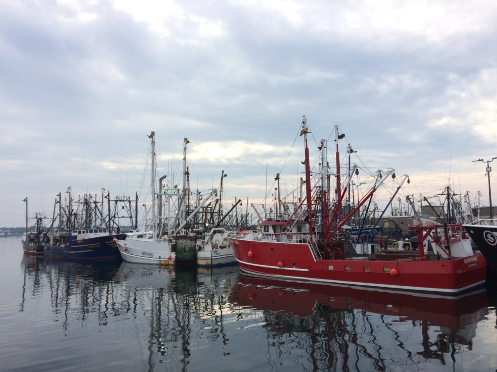 Leaving New Bedford Harbor